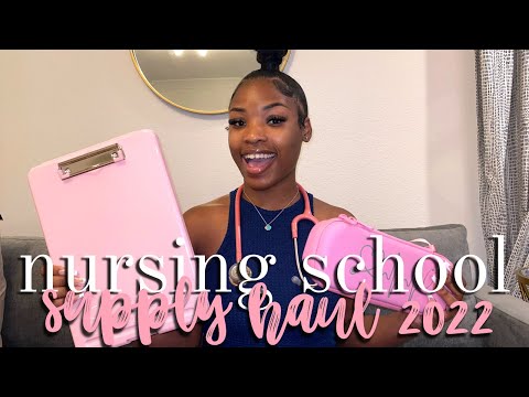 Видео: ОГРОМНЫЙ ТОВАР ДЛЯ ШКОЛЫ МЕДСЕСТЕР | медицинская сумка, костюмы, стетоскоп Литтмана и многое друг...