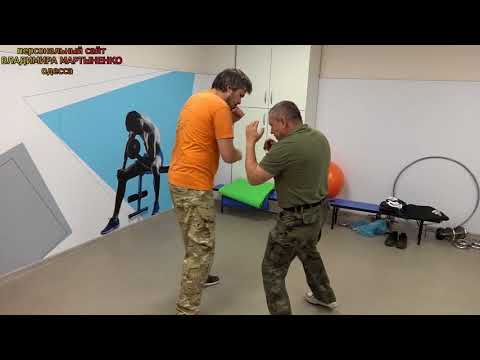 Видео: "Сбрасывание" бокового удара