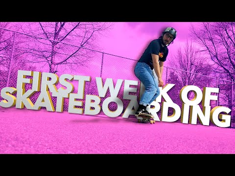 Видео: Что делать в первую неделю катания на скейтборде (4 совета для начинающих скейтеров!)