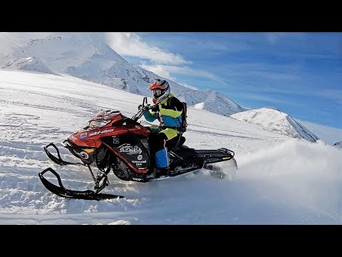 Видео: СТРАХ, АДРЕНАЛИН, КАЙФ – Снегоходы Ski-Doo на Камчатке – до сих пор мурашки!