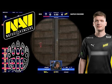 Видео: NAVI против BIG l BLAST Premier: Fall Finals 2021 l НАВИ БИГ