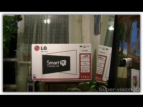 Видео: Телевизор LG 47LB690V распаковка, обзор