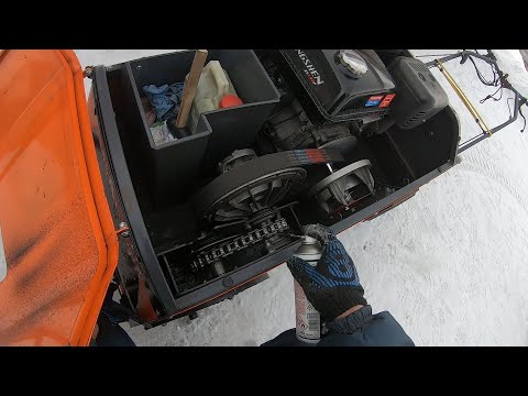 Видео: мотобуксировщик. Т.О. перед выездом