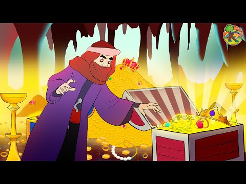 Видео: Али-Баба и сорок разбойников 💰 | KONDOSAN На русском смотреть сказки для детей 2021 | русский сказки