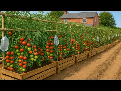 Видео: Использовали всего несколько поддонов, и мои помидоры взъелись!