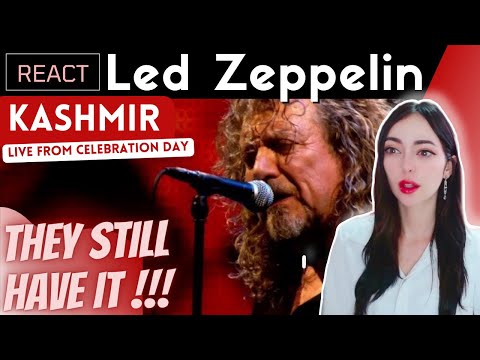 Видео: РЕАКЦИЯ на LED ZEPPELIN - Kashmir (Прямой эфир с празднования Дня) (Официальное видео)