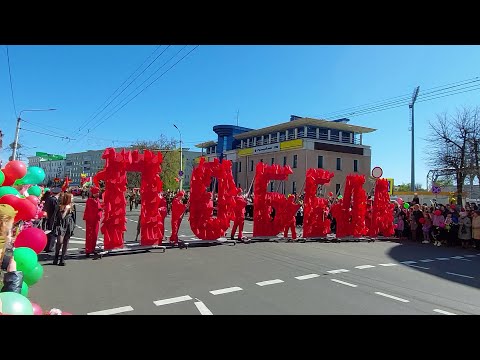 Видео: 9 мая 2022 / Парад ко Дню Победы в Могилеве