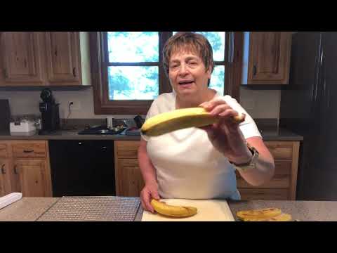 Видео: Как сушить бананы | Пошаговое руководство