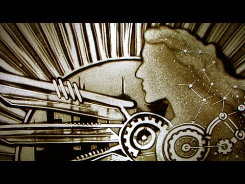 Видео: Рок-опера ИКАР - песочная анимация