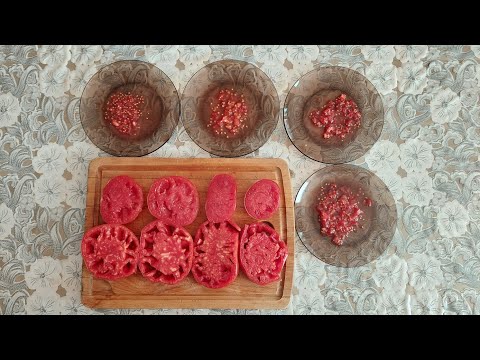 Видео: Събиране на семе и сравнение на  4 сорта домати