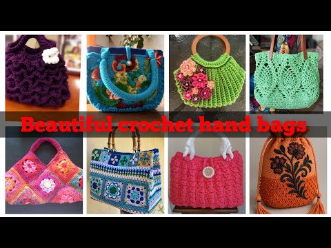 Видео: Более 300 привлекательных идей дизайна вязаных крючком сумок для всех