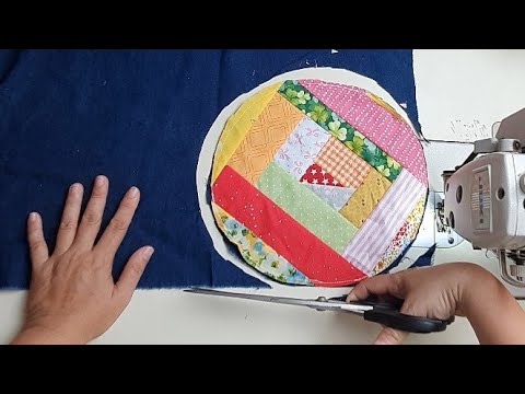 Видео: Вы будете поражены тем, что я сделала из обрезков ткани | Простая идея шитья в стиле пэчворк