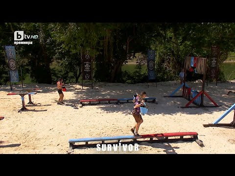 Видео: Стефан и Павел в напрегната битка за племенен имунитет | "Survivor" 2023