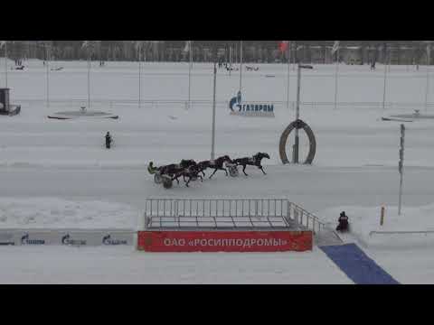 Видео: Московский ипподром. Бега. 18.02.18. Заезд 6(82). ПРИЗ ИМЕНИ ПРИЛЕПСКОГО КОННОГО ЗАВОДА
