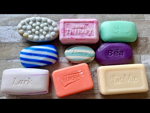 Видео: ASMR Soap cutting | Soap Carving|Резка мыла  | ASMR