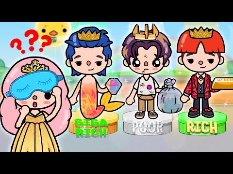 Видео: Принцесса выбирает одного принца | История жизни Toca | Toca Boca