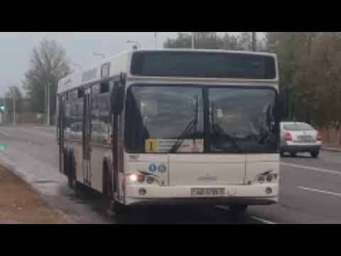 Видео: Информатор автобуса №1 (Могилёв) Улица Фатина - Энергоремонт