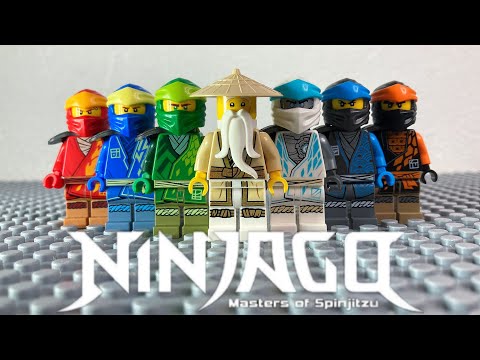 Видео: Ву уничтожает всех ниндзя — подборка LEGO Ninjago Dragons Rising