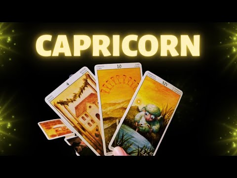 Видео: КОЗЕРОГ — ОПАСНЫЕ НОВОСТИ И ШОКИРУЮЩИЙ СЕКРЕТ, РАСКРЫВАЕМЫЙ ЗАВТРА 😱 ЛЮБОВНОЕ ГАДАНИЕ НА ТАРО НА ...