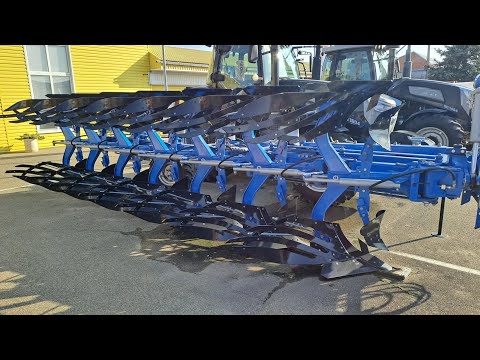 Видео: 7-ми корпусной Оборотный плуг OVERUM Vari Flex спец предложение цены.