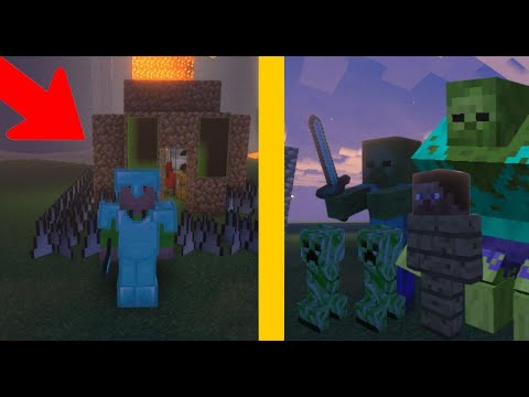 Видео: НУБ РОТИВ КЛОНОВ ЗОМБІ В МАЙНКРАФТ