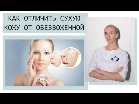 Видео: Как отличить сухую кожу от обезвоженной? Отвечает Анастасия Сидельцева