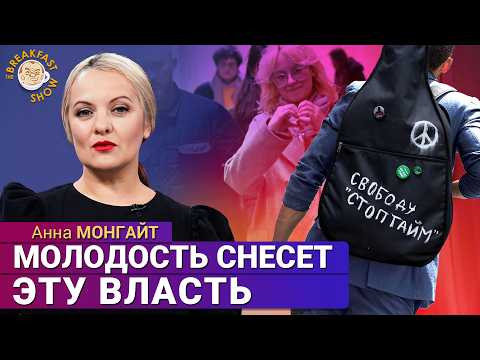Видео: Анна Монгайт: Кремль чувствует угрозу от молодых и буйных