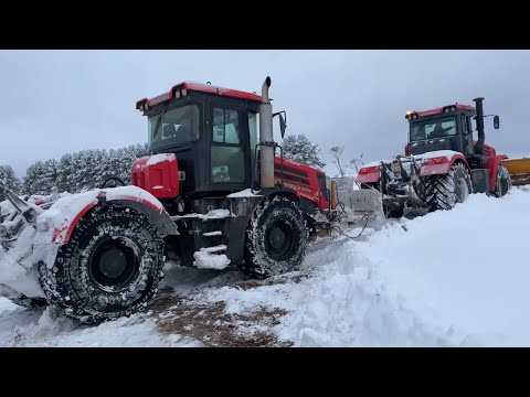 Видео: Эвакуация трактора КИРОВЕЦ К-525. И где тут мощь?!