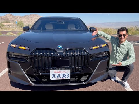 Видео: ПЕРВАЯ В ИСТОРИИ семерка БМВ ЭЛЕКТРО! Тест BMW i7. BMW 7-Series G70. Обзор. Mercedes S-Class. Ауди.