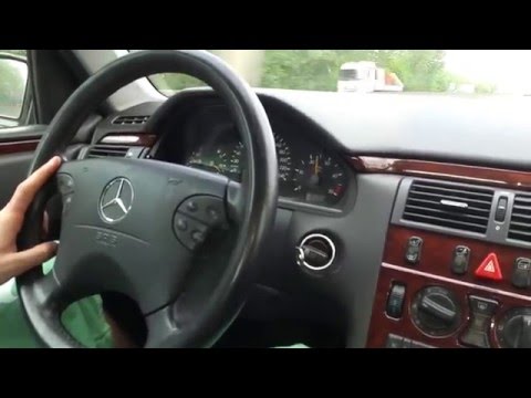 Видео: Идеальный Mercedes w210 2.2CDI, RESTYLE. Взгляд изнутри.