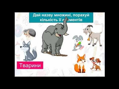Видео: Інформатика 2 клас Урок 18 Множини
