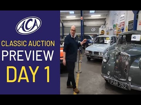 Видео: ПРЕДВАРИТЕЛЬНЫЙ ПРОСМОТР, ДЕНЬ 1 - 275 #ClassicCars и 60 классических мотоциклов - Anglia Car Auc...