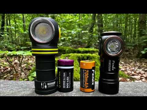 Видео: Сравнение налобников до последнего люмена: Fenix HM50R против Armytek Elf C1
