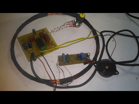 Видео: Металлоискатель на LM324, эксперимент по сборке.