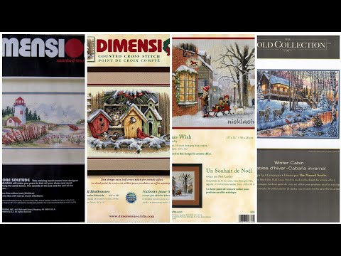 Видео: ОМРІЯНИЙ DIMENSIONS/// НЕ колекція  ЗАПАСІВ!! Вишивка хрестиком.