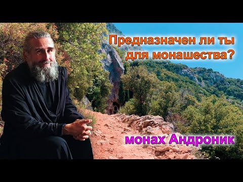 Видео: Предназначен ли ты для монашества? | Монах Андроник | Афон