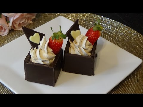 Видео: Два рецепта легких десертов ко Дню СВЯТОГО ВАЛЕНТИНА.TWO Valentine's Day  Easy Dessert Recipe.