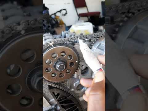 Видео: Метки газораспределения HYUNDAI / KIA G4FA и G4FC