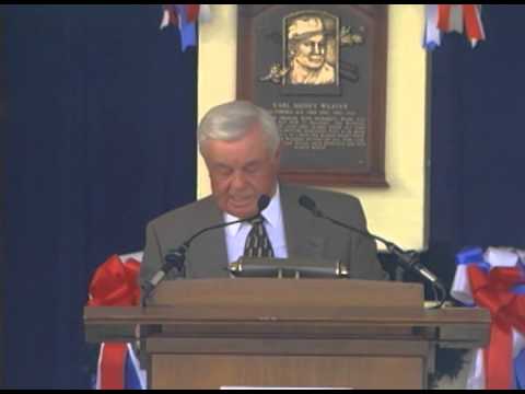 Видео: Речь Эрла Уивера о введении в Зал славы в 1996 году