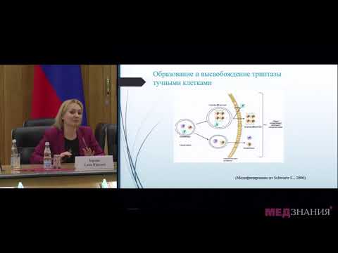 Видео: 13. Триптаза – диагностический маркер мастоцитоза.  Е.Ю. Борзова