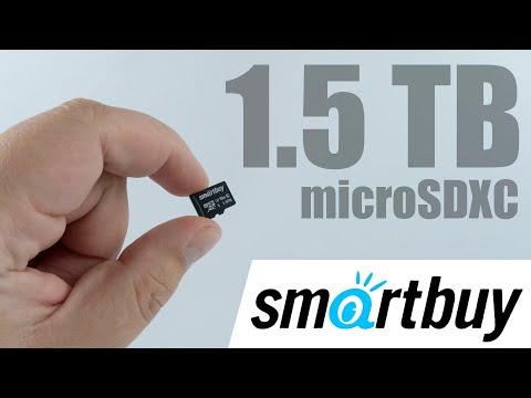 Видео: Малютка на 1.5 Терабайта - карта памяти microSDXC Smartbuy 1.5TB PRO (SB1T5SDP01)