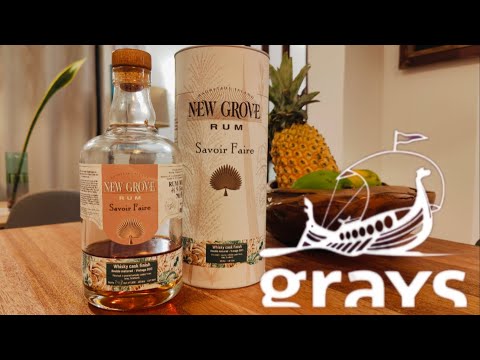Видео: МАВРИКИЙ: Grays Distillery и ром New Grove Savoir Faire 2013 Islay Whisky cask finish #mauritius