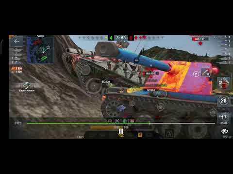 Видео: Tanks blitz 👽Первый бой на Алигаторе