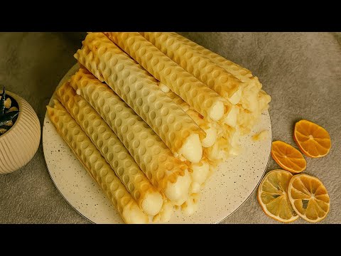 Видео: Вафельные Трубочки и Заварной Крем - идеальное сочетание!