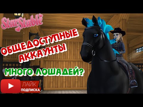 Видео: Общедоступные АККАУНТЫ в Star Stable | Лошади?