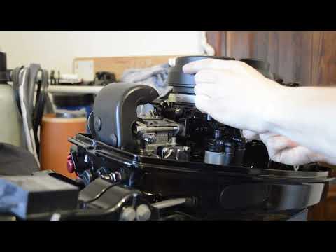 Видео: Mercury 9.9 раздушка в 15 л/с. (2-х тактный)