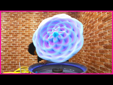 Видео: Как сладкая вата становится искусством