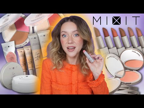 Видео: Скупила ВСЮ Косметику MIXIT! *БЮДЖЕТНО?* Макияж Одним Брендом Челлендж