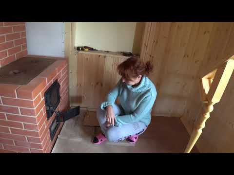 Видео: Печь для дачного домика...