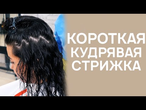 Видео: DEMETRIUS | Короткая стрижка на КУДРЯВЫХ волосах | Стрижка опасной бритвой